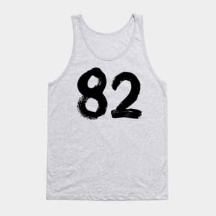 Number 82 Tank Top